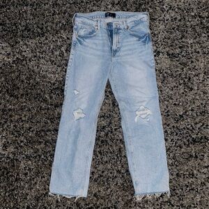 Ripped Light blue Gap 90’s loose Jeans